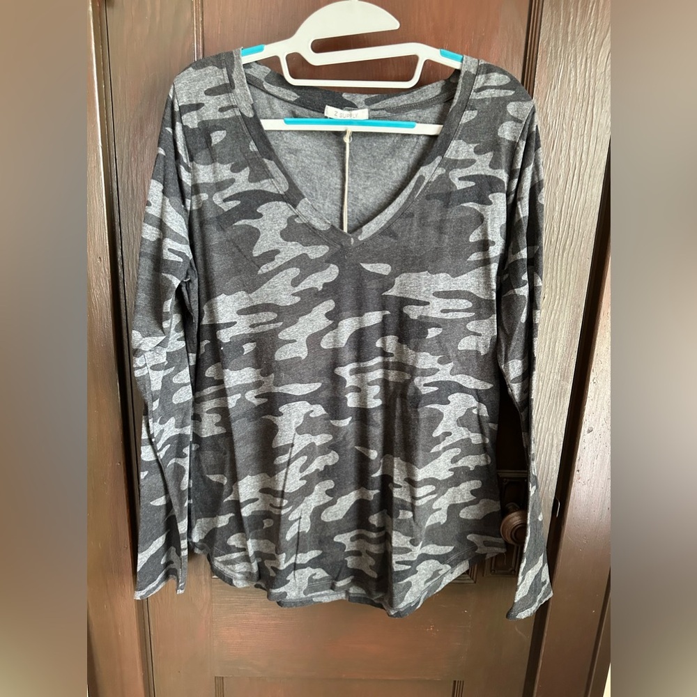 Z Supply Camo Long-Sleeve